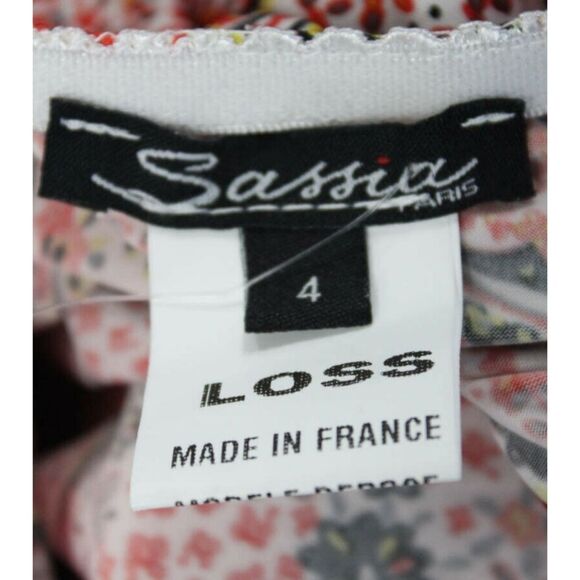 Sassia Red Paisley Skirt Size 4/6 NWT - Picture 7 of 7